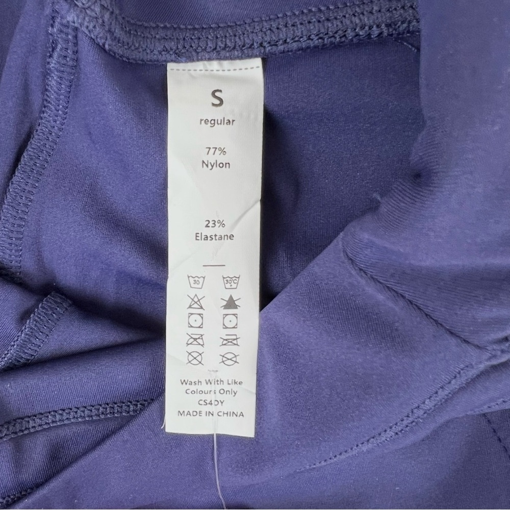 NWT Halara Size Small SoftlyZero Plush High Waisted Joggers Pants Blue Athletic - Picture 7 of 7